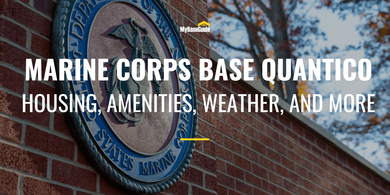 Marine Corps Base Quantico - Base Overview